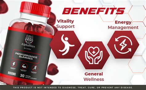 Alpha Bites Alpha Bites Gummies Overall Wellness Support