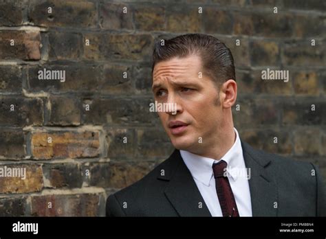 Reggie Kray Tom Hardy In Legend Stock Photo Alamy