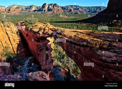 Devils Bridge Near Sedona Arizona United States Stock Photo Alamy