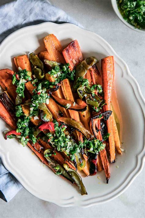 Roasted Carrots and Bell Peppers ⋆ Fork in the Road