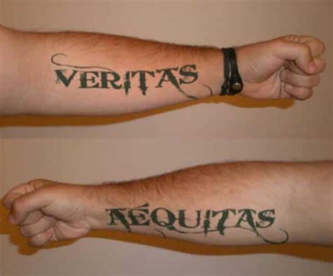 Latin Tattoos And Meanings For Men