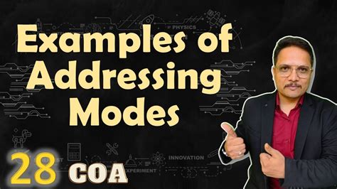 Examples Of Addressing Modes Types And Solved Problems In COA 2 COA