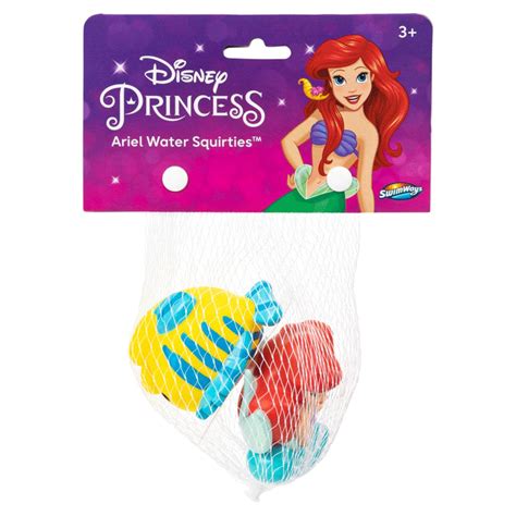 Swimways Disney Princess Ariel Bathtub Toy Squirties 2 Pack Jr Toy