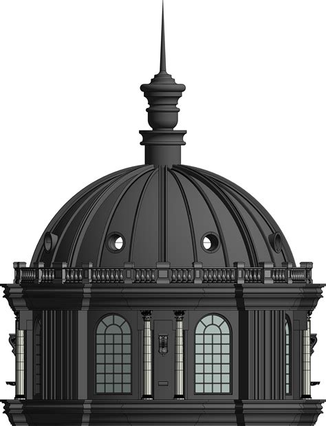 Berliner Dom Classic Dome 3d Model 60 Rvt Fbx Dxf Dwg Free3d