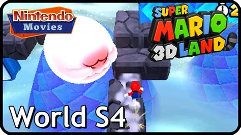 Super Mario 3d Land World S4 100 Walkthrough All Star Coins Youtube