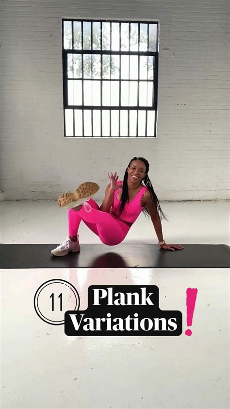 11 Plank Variations in 2022 | Plank workout, Workout videos, Plank ...