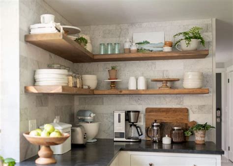 kitchen wall shelves design