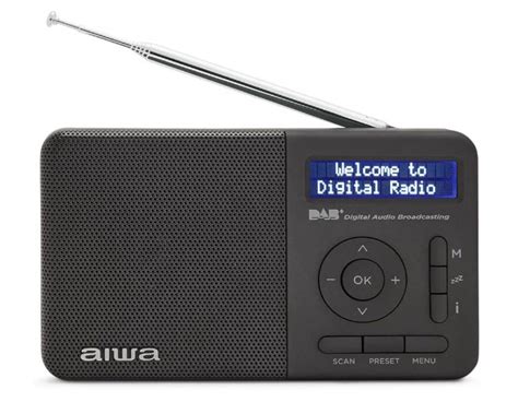 Radio Portátil Digital Recargable Aiwa RD 40DAB BK Outlet Exclusivo