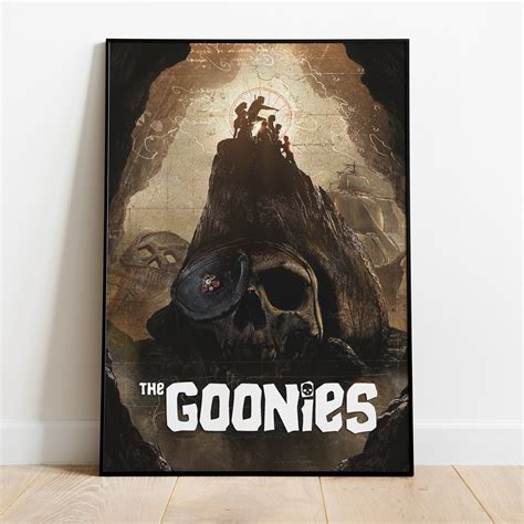 The Goonies Poster, Wall Art & Fine Art Print, Home Decor, 80s Movie ...