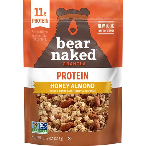 Bear Naked 11g Protein Granola Honey Almond Shop Cereal At H E B