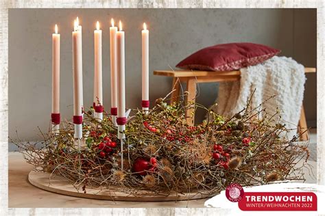 X Mas Trend Christmas Cottage Alternativer Adventskranz Blooms De