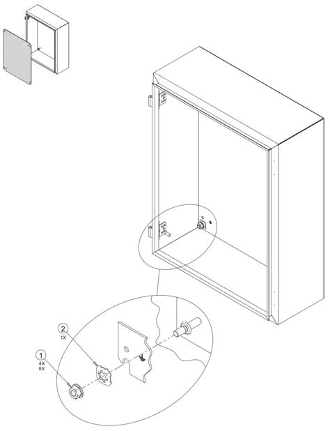 Nvent Hoffman Cdsc Ss Wallmount Disconnect Enclosure Instruction