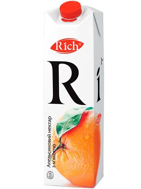 Сок Rich апельсин, 1л - OKwine.ua