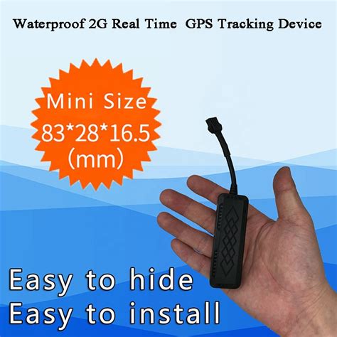 Waterproof 2g Gsm Vehicle Gps Tracker 9 72v Real Time Tracking Route