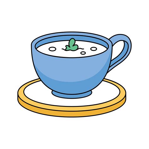 Comfort food, winter food, warm soup in a bowl design 49347502 Vector