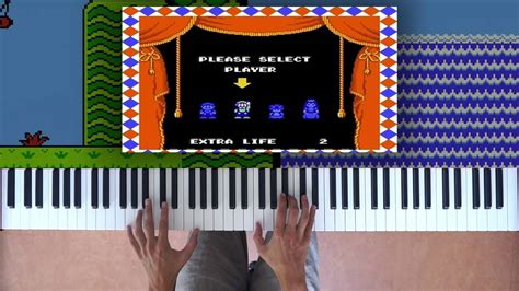 Super Mario Bros 2 Overworld Theme Piano And Sheet Music And Improv