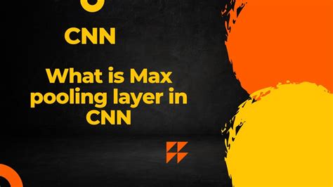 Max Pooling In Cnn Youtube