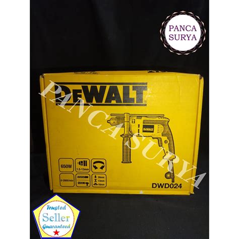 Jual Mesin Bor Tembok Beton Mm Impact Drill Dwd Dewalt Shopee