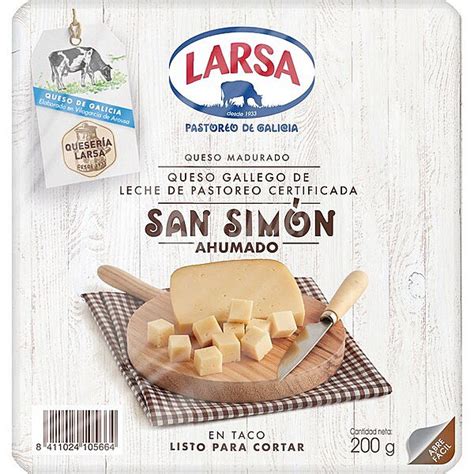 Larsa Queso Gallego De Vaca Ahumado Elaborado Con Leche Pasteurizada