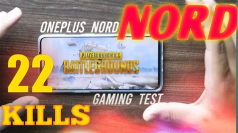 Oneplus Nord PUBG GAMEPLAY Review ACE Tier Intense Gameplay GFX