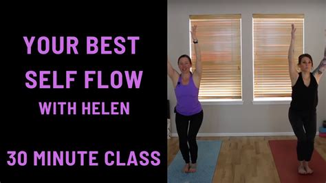 Minute Yoga Class Your Best Self Flow Youtube