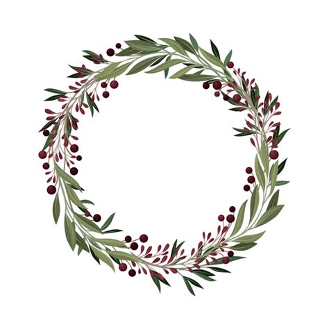 1+ Thousand Cranberry Wreath Vector Royalty-Free Images, Stock Photos ...