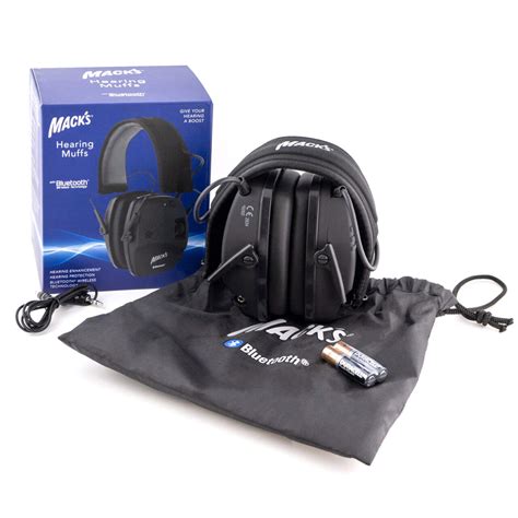 Electronic Hearing Muffs with Bluetooth®