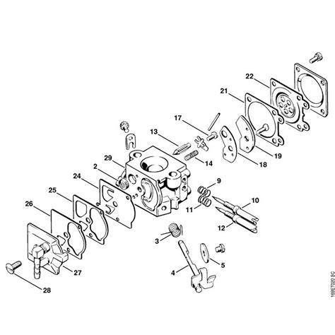 Stihl Av Chainsaw Aveqw Parts Diagram Carburetor Wa