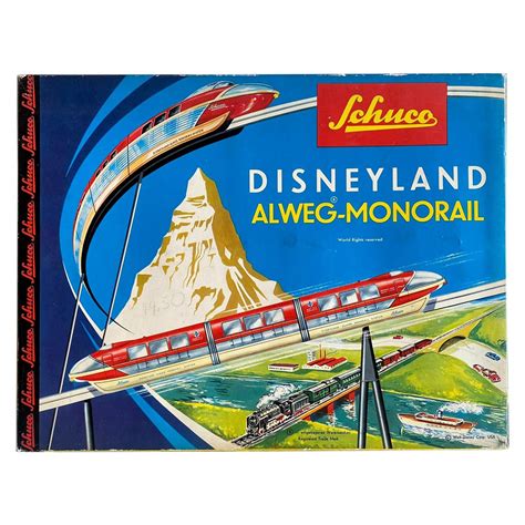 Disneyland Alweg Monorail By Schuco From The 1960s German Collector