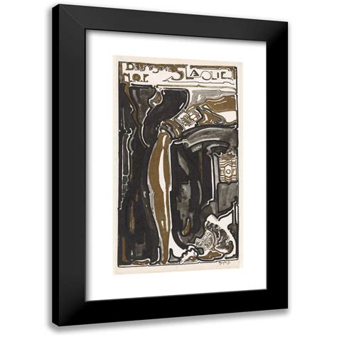 Reijer Stolk 10x14 Black Modern Framed Museum Art Print Titled Design