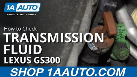 How To Check Transmission Fluid 97 05 Lexus Gs300 Youtube