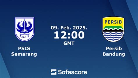 PSIS Semarang Vs Persib Bandung Live Score H2H And Lineups Sofascore