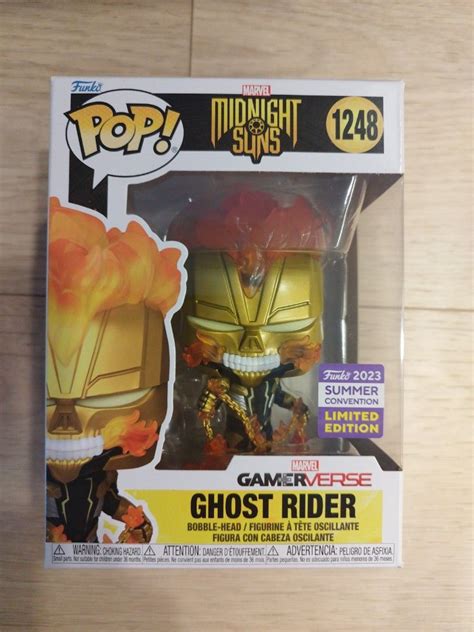 Funko Pop Marvel Midnight Suns Ghost Rider 2023 Summer Convention