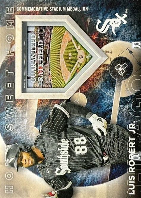 Luis Robert Jr 2024 Topps HSH LR Home Sweet Home Stadium Medallion