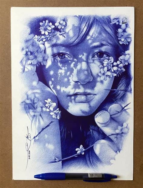 ballpoint  drawings ideas   ballpoint  drawing