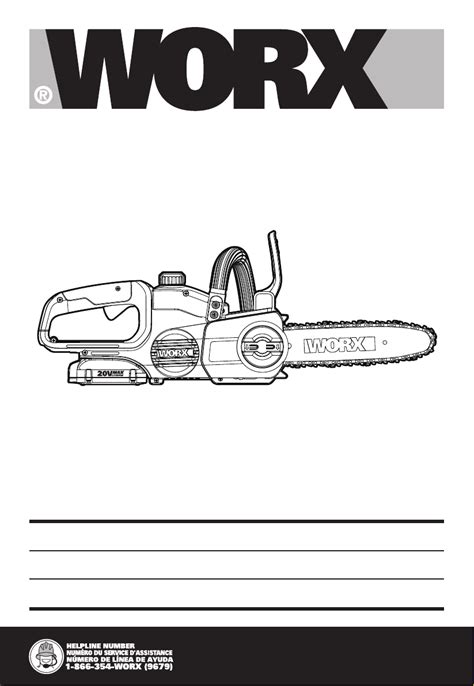 Worx Wg309 Pole Saw Parts Diagram Pdf