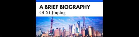 A Brief Biography of Xi Jinping – Welcome to ChinaFund.com