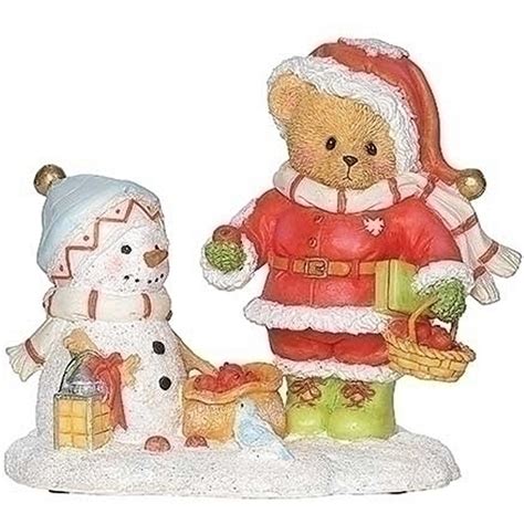 Cherished Teddies 135574 2022 Mason Aka Will Santa Bear Figurine