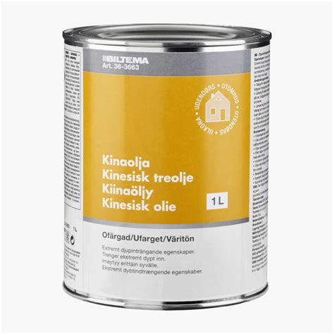 Kinesisk Olie 3 Liter Biltema Dk