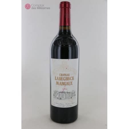 Château Labegorce 2004 Margaux Prix