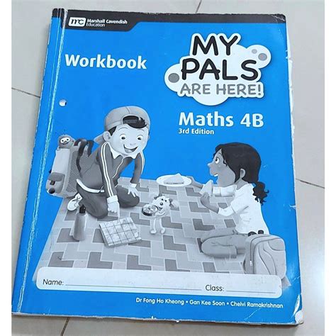 Buku Paket Sd Kelas 4 Maths Workbook My Pals Are Here 3rd Edition