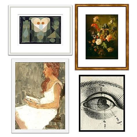 Eclectic Vignette Painting Art Gallery Wall