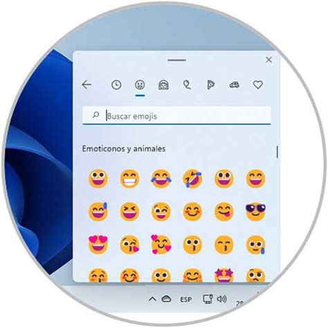 Cómo poner EMOJIS en Windows 11 PC Solvetic