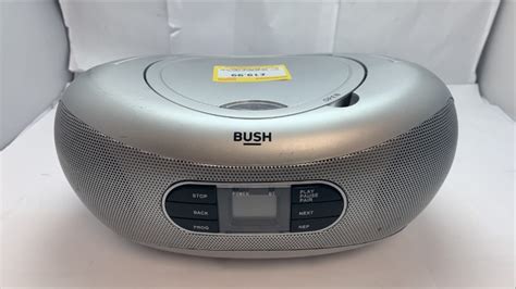 Bush Cd Player Cd 78b Btfm Silver 015600220829 Cash Converters