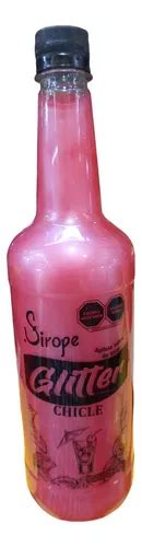 Jarabe Sirope Glitter Endulzante Cocteler A L Chicle Mercadolibre