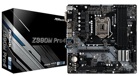 Материнская плата ASRock Z390M Pro4 s-1151 Z390 купить | Elmir - цена ...