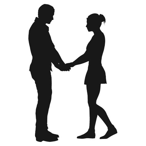 Couple Silhouette 6 Free Svg