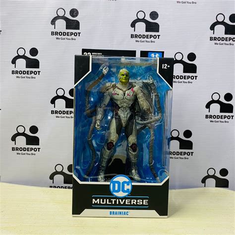 Ready Stock Mcfarlane Toys Dc Gaming In Figures Wv Brainiac