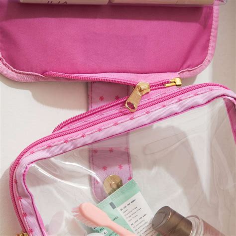 Clear Hanging Travel Organizer Bag Erin Condren