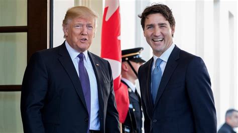 Trudeau Trump Find Common Ground On Economy Security But Remain At